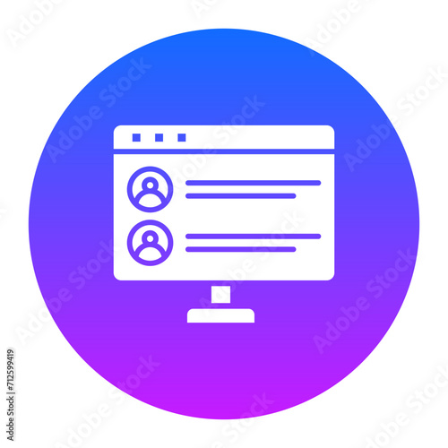 Comment Icon of Seo and Web iconset.