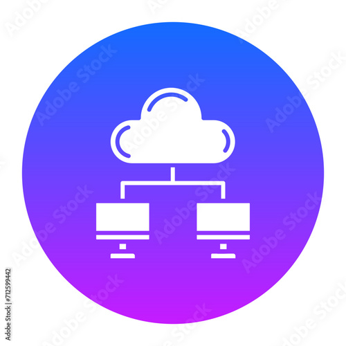 Cloud Computing Icon of Seo and Web iconset.