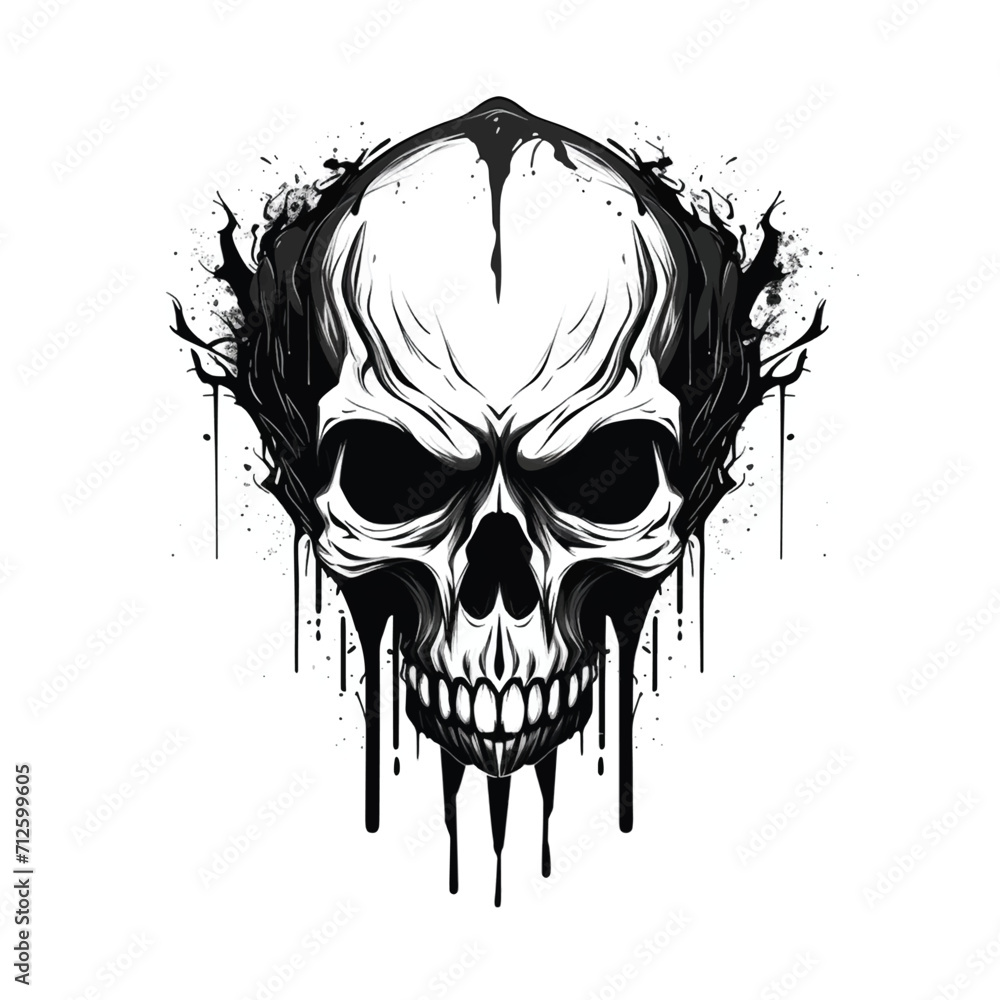 Gaming skull logo drawing hand holding earth logo skull and bones human ...