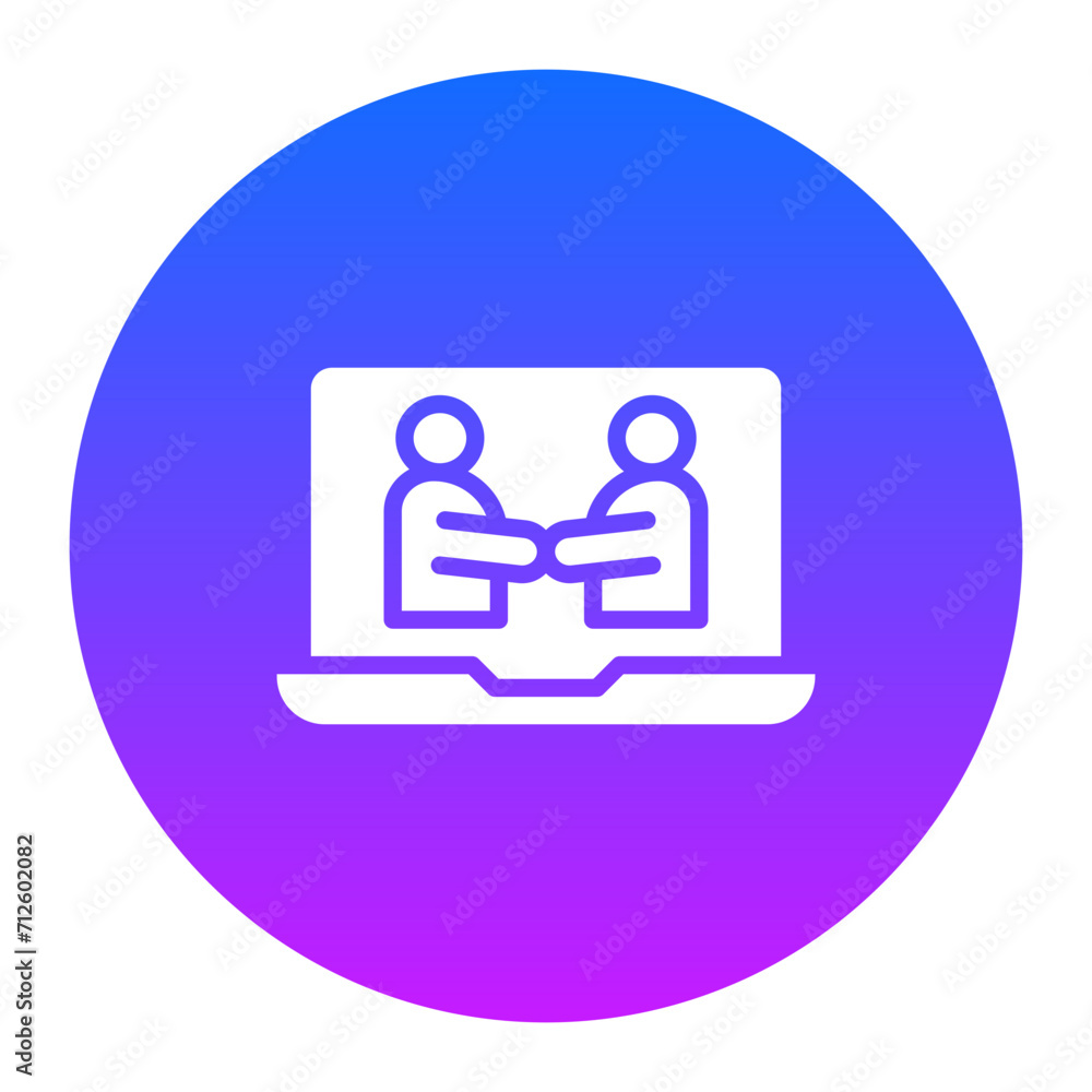 Online Deal Icon of Work from Home iconset. Online Deal Icon of Work from Home iconset.