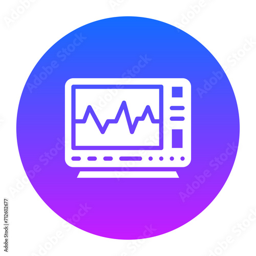Electrocardiogram Icon of Health Checkup iconset.