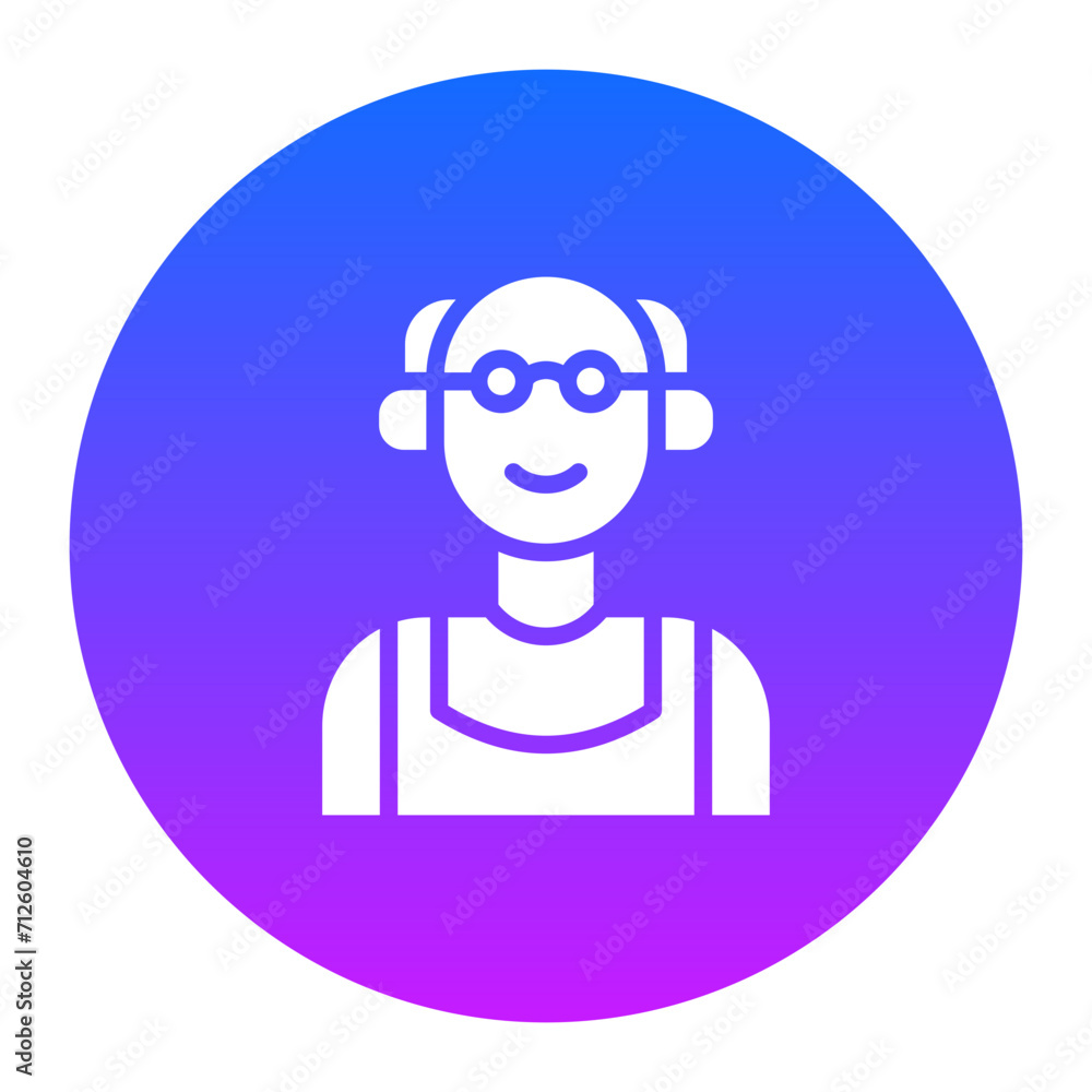 Old Man Icon of Housekeeping iconset. Old Man Icon of Housekeeping iconset.