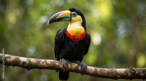 toucan on a branch © VISHNU