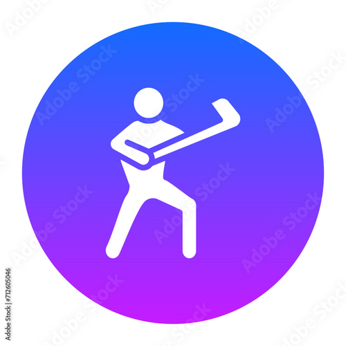 Golf Player Icon of Physical Fitness iconset.