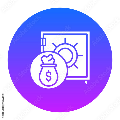 Money Vault Icon of Crime and Law iconset.