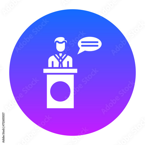 Witness Icon of Crime and Law iconset.