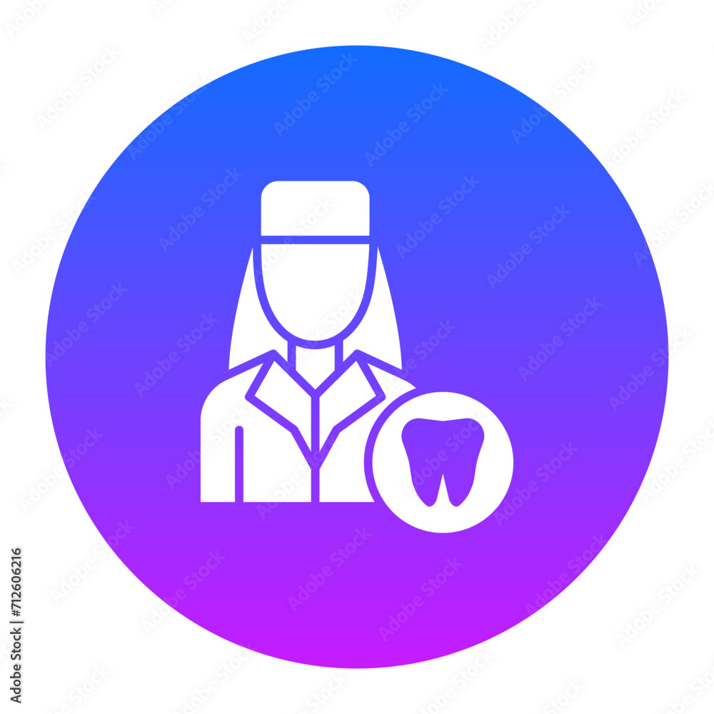 Female Dentist Icon of Medicine iconset. Female Dentist Icon of Medicine iconset.