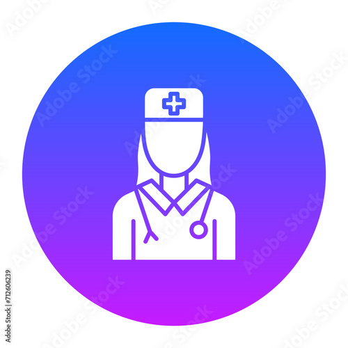 Female Doctor Icon of Medicine iconset.