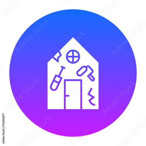 House Renovation Icon of Real Estate iconset.