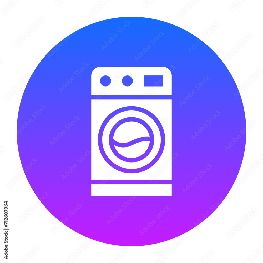 Washing Machine Icon of Hotel Services iconset.