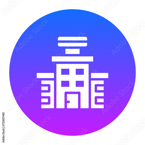 Hotel Building Icon of Hotel Services iconset.