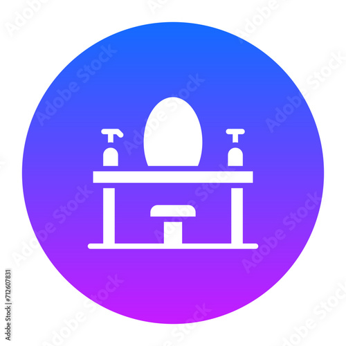 Dressing Table Icon of Interior iconset.