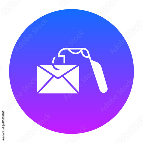 Email Phishing Icon of Cyber Security iconset.