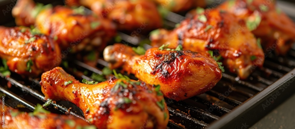 Broasted mix makes chicken legs crispy Broasted mix makes chicken legs crispy