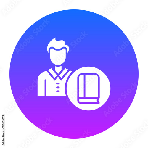 Library Man Icon of Library iconset.