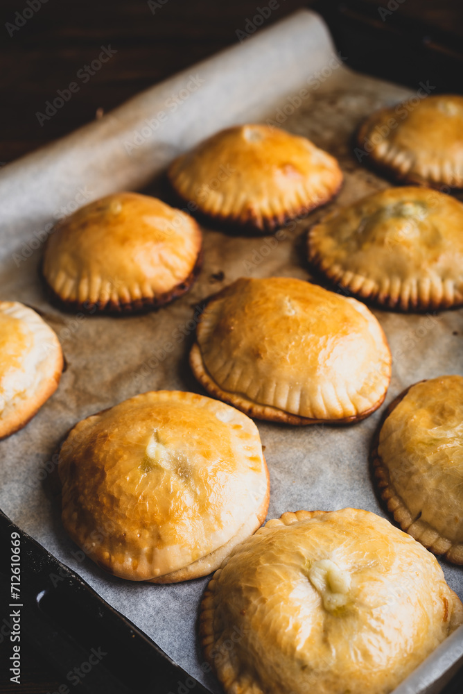 Hand Pies with Chives and Mushrooms Hand Pies with Chives and Mushrooms