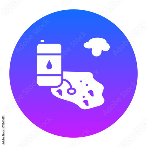 Oil Pollution Icon of Petrol Industry iconset.