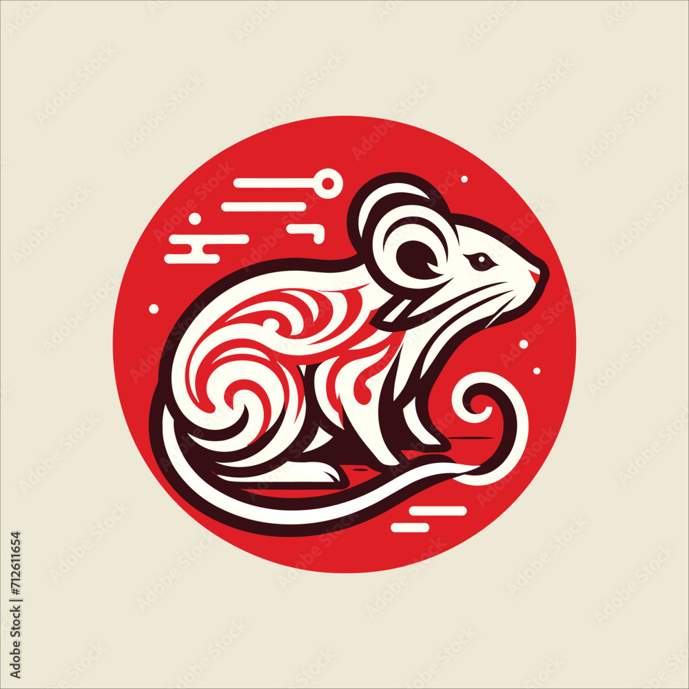 Vector Zodiac Sign for Year of Rabbit Vector Zodiac Sign for Year of Rabbit