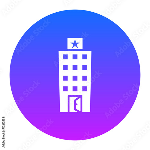 1 Star Hotel Icon of Hotel Management iconset.