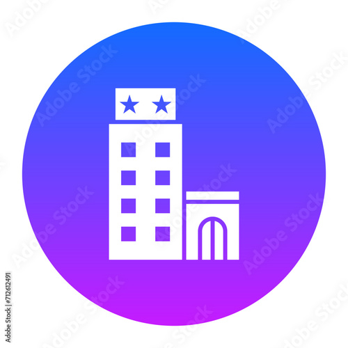 2 Star Hotel Icon of Hotel Management iconset.