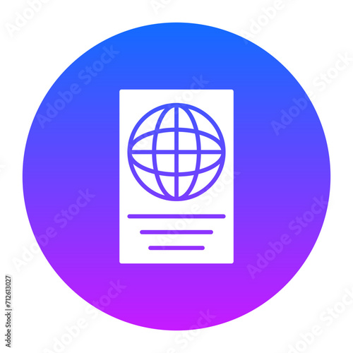 Passport Icon of Hotel Management iconset.
