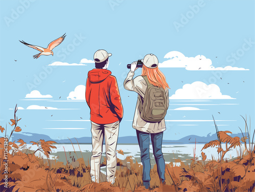 couple hiking