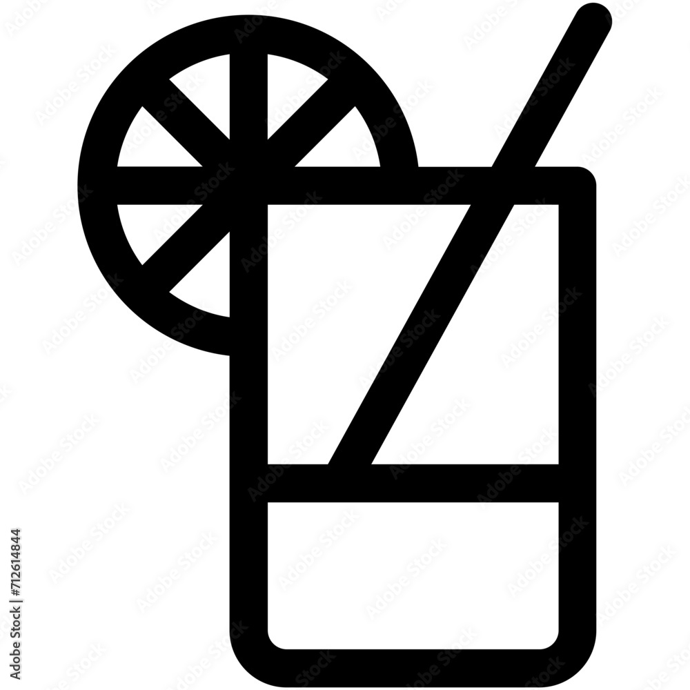 Lemonade Vector Icon
