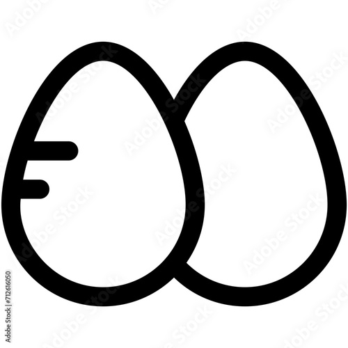Eggs Vector Icon