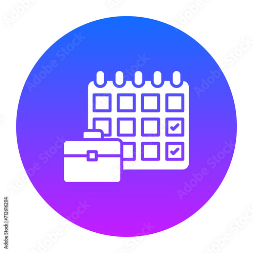 Business Calendar Icon