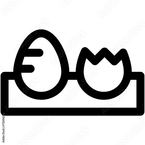 Eggs Box Vector Icon