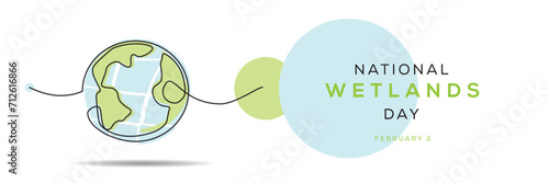 World Wetlands Day, held on 2 February.