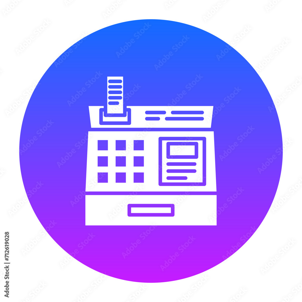 Cashier Machine Icon Cashier Machine Icon