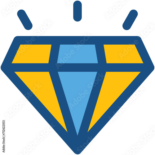 Diamond Vector Icon
