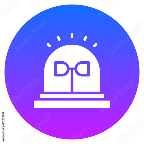 Siren Icon of Firefighter iconset.