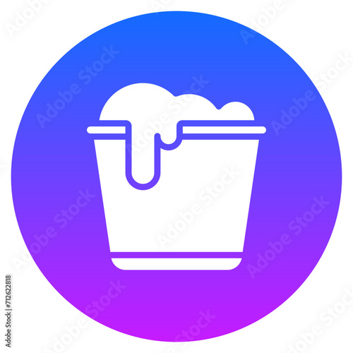 Water Bucket Icon of Firefighter iconset.