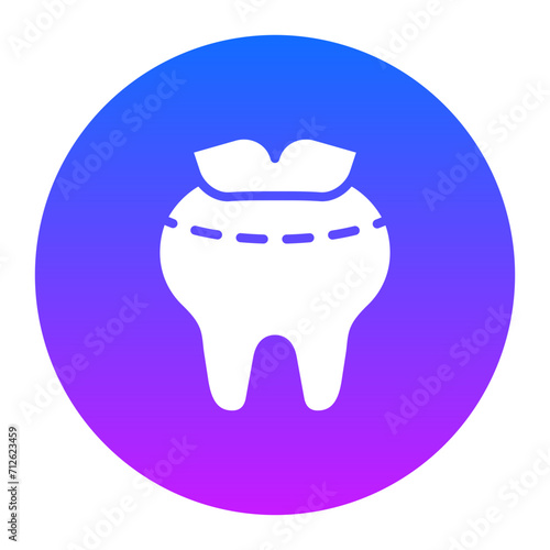 Dental Filling Icon of Dental Care iconset.