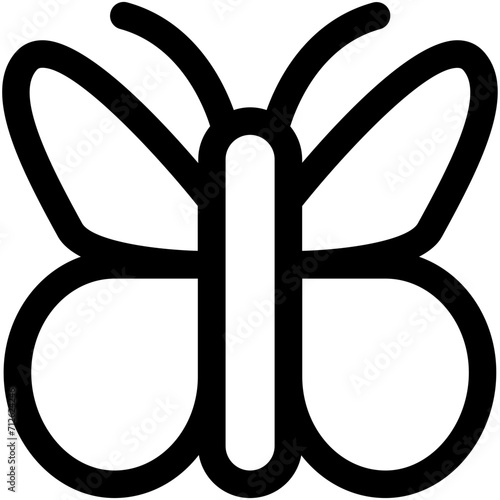 Butterfly Vector Icon photo