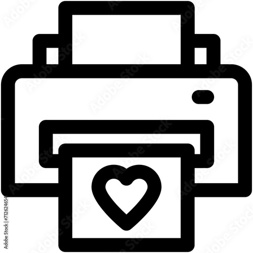 Printer Vector Icon