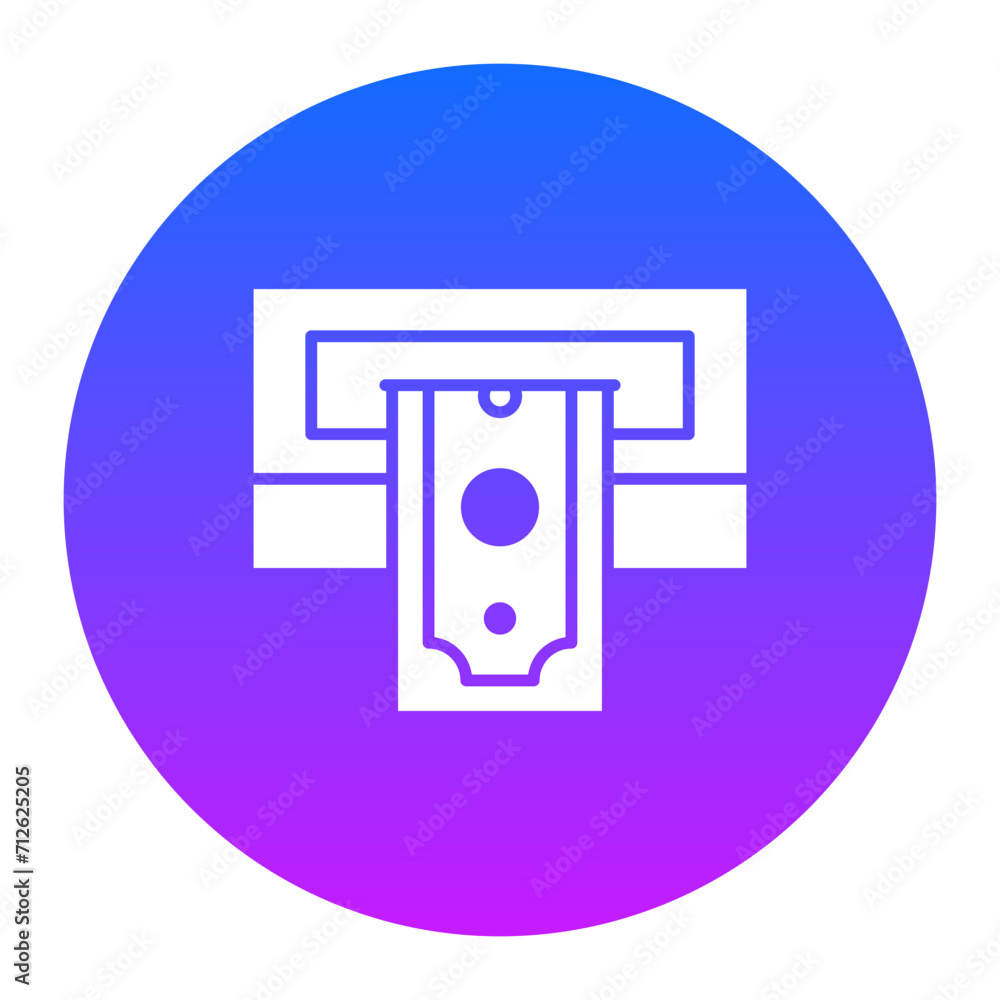 Withdrawal Icon of Banking iconset. Withdrawal Icon of Banking iconset.