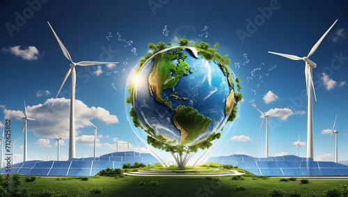 Renewable Energy Utopia photo
