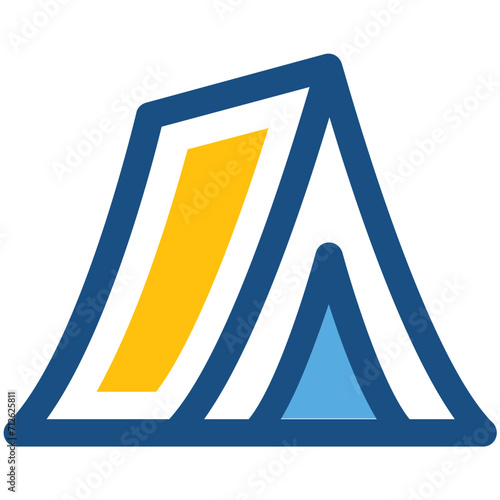 Tent Vector Icon