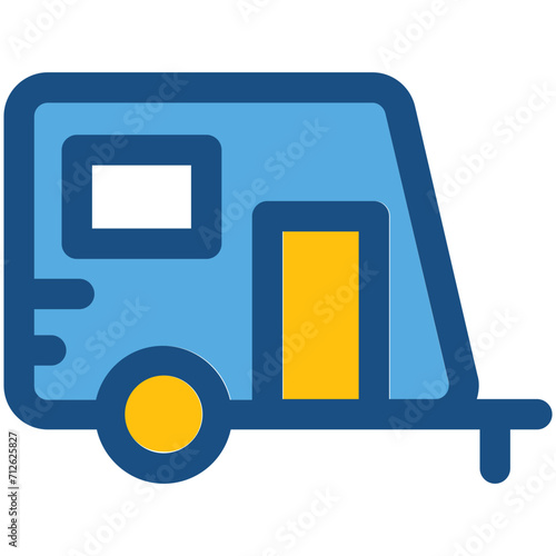 Caravan Vector Icon