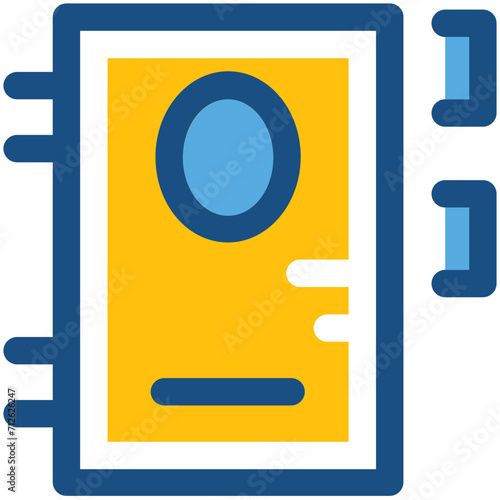 Notebook Vector Icon
