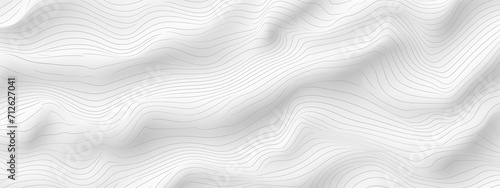 Abstract White Background with Waves 
