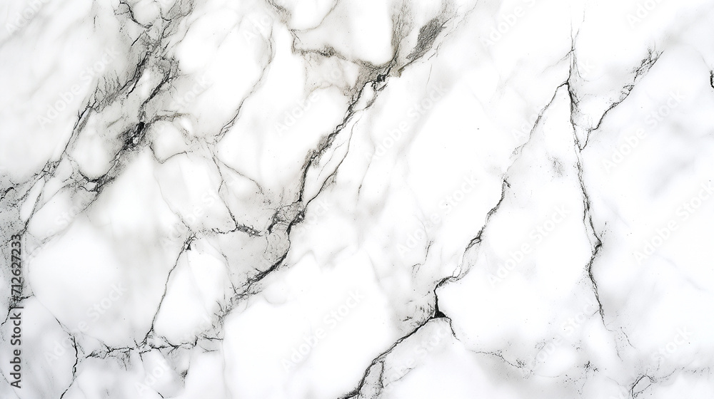 Marble texture. White marble with black and gray veins.	