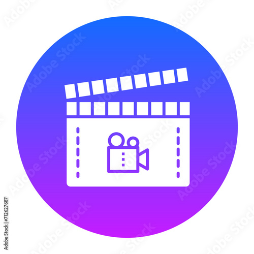 Film Clapperboard Icon of Cinema iconset.