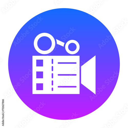 Video Camera Icon of Cinema iconset.