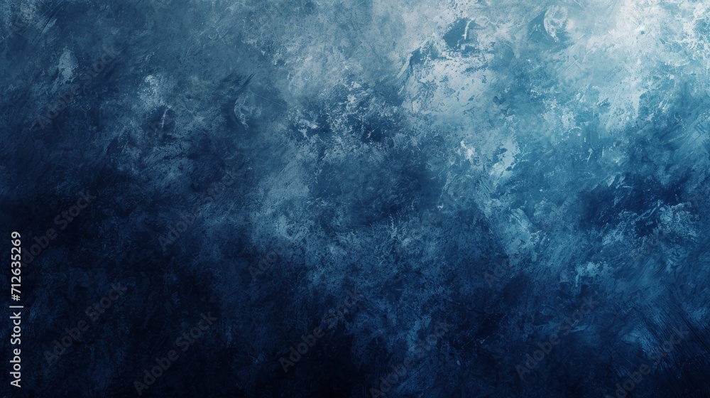 old grunge blue texture wall background