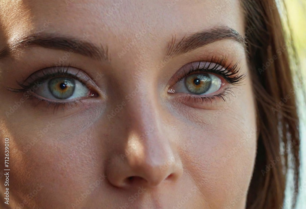 Fototapeta premium close up portrait of a woman