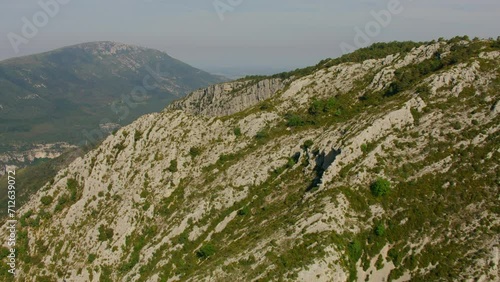 vue aérienne drone gorges du verdon photo